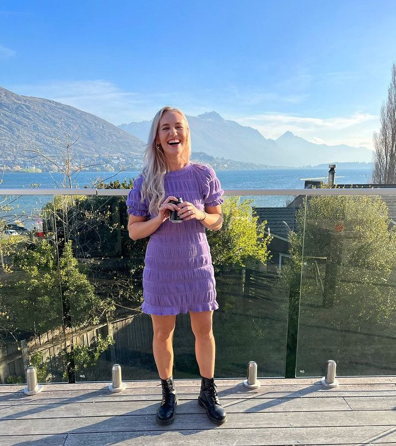 RUBY “Mirella” Dress (Grape)